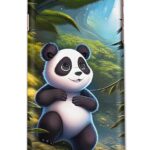 Printed Hard Back Cover for Apple iPhone 7+ Plus Back Cover (Cartoon Panda -L1) -190724(ER)