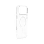 T TECLUSIVE Crystal Magnetic Case Compatible with Magsafe iPhone 17 Pro | Slim Hard Shell Clear Plastic Cover with Magnetic Ring | Lifetime Anti Yellow Case (Clear, iPhone 17 Pro)