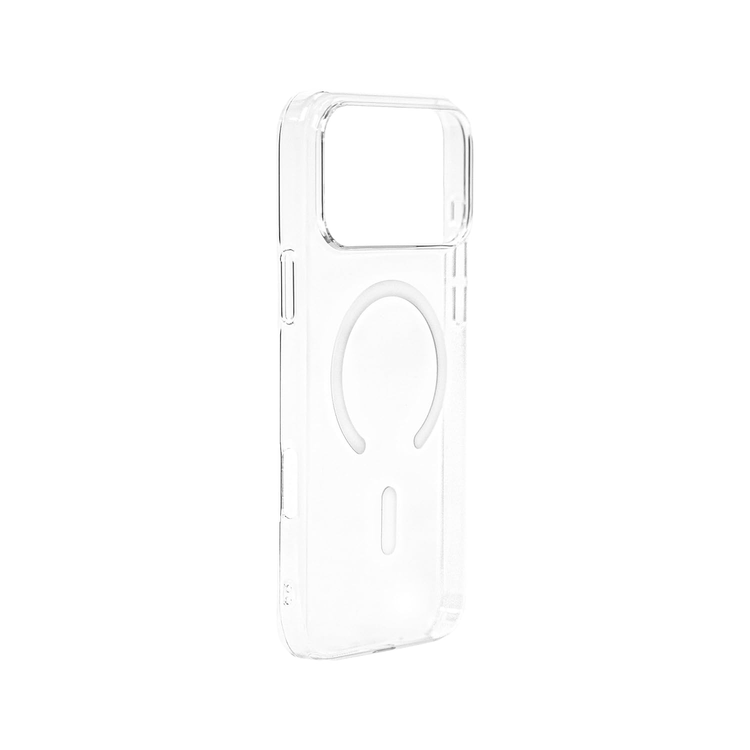T TECLUSIVE Crystal Magnetic Case Compatible with Magsafe iPhone 17 Pro | Slim Hard Shell Clear Plastic Cover with Magnetic Ring | Lifetime Anti Yellow Case (Clear, iPhone 17 Pro)